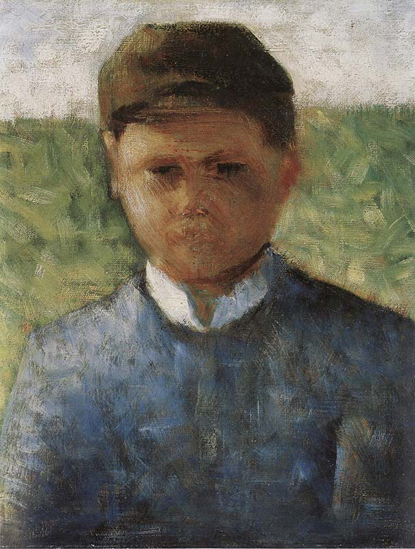 Young Peasant in Blue
